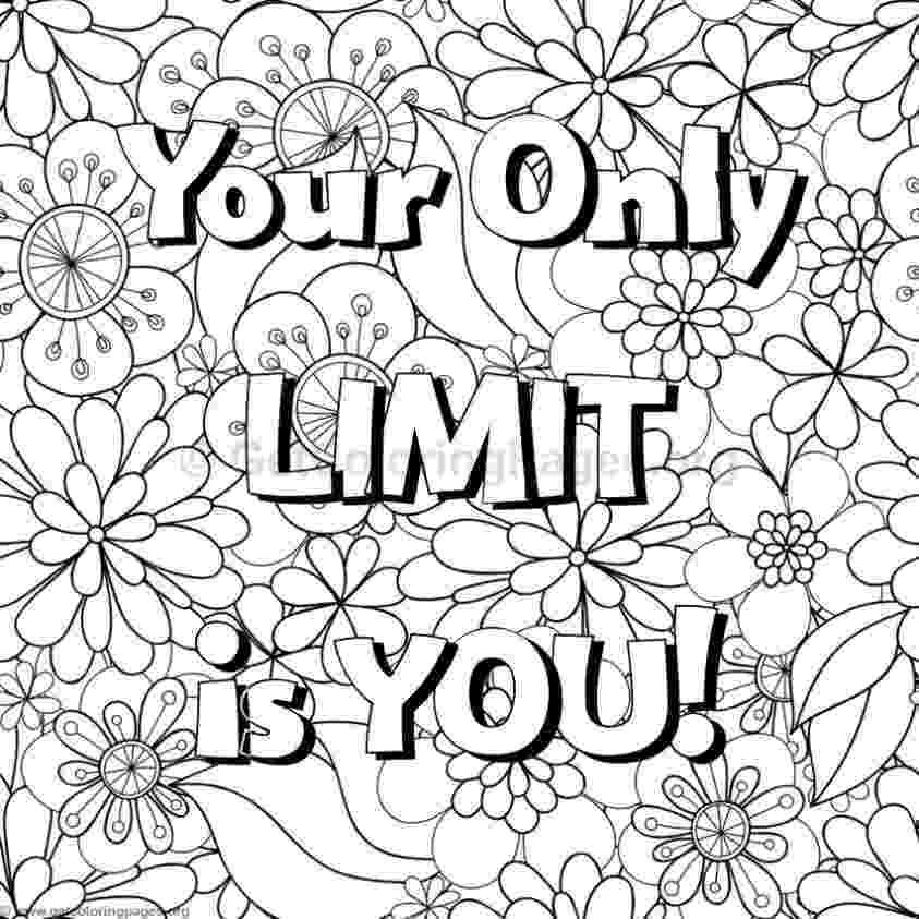 coloring picture quotes inspirational quotes coloring pages quotesgram picture coloring quotes 