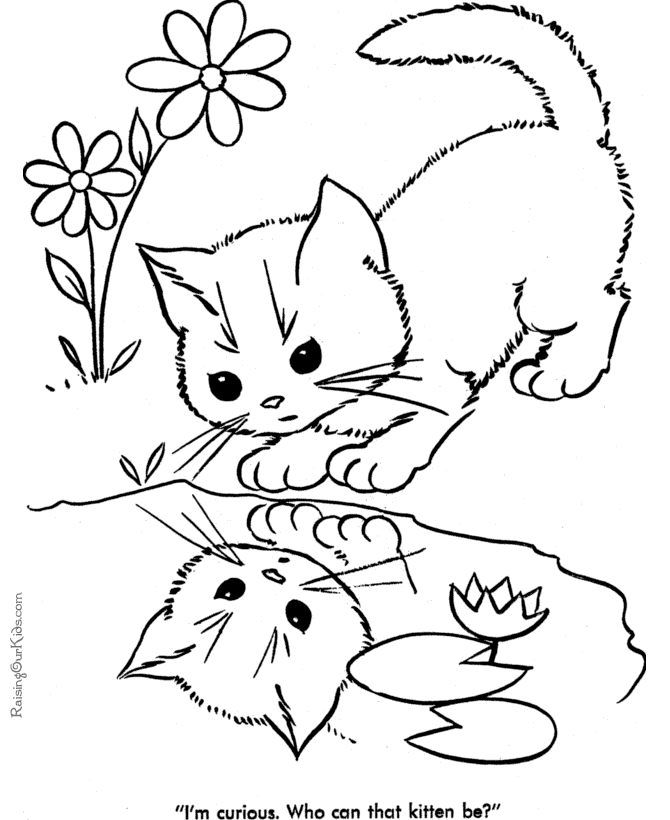 coloring pictures of cats free printable cat coloring pages for kids of coloring pictures cats 