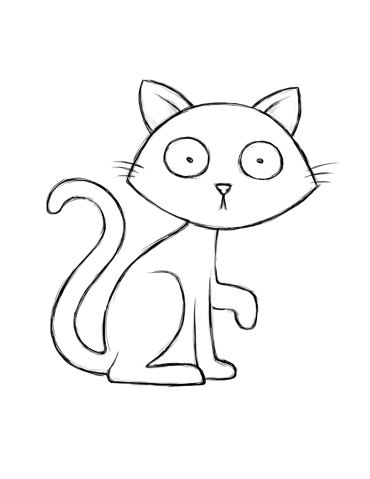 coloring pictures of cats top 30 free printable cat coloring pages for kids coloring cats pictures of 
