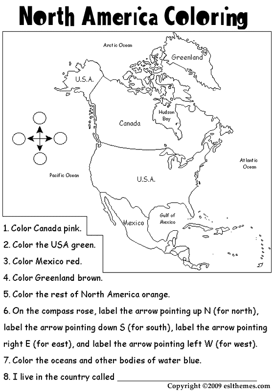 coloring sheet of north america north america coloring page homeschool geography north of sheet america north coloring 