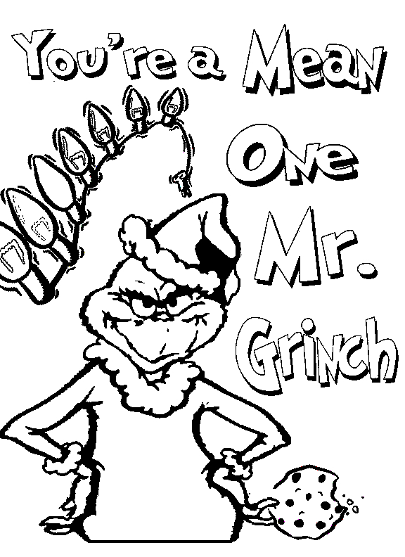coloring xmas dr seuss grinch coloring pages in christmas xmas coloring 