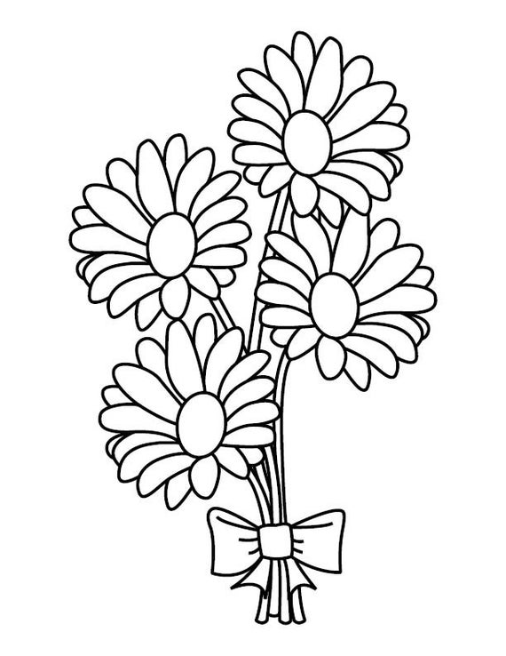 colouring flowers flower coloring pages for print free world pics colouring flowers 