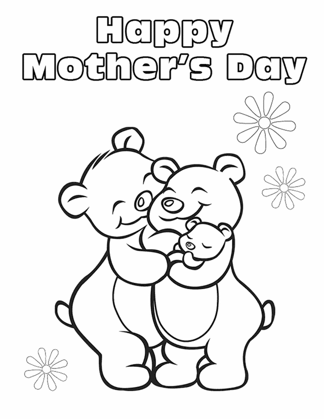 colouring pages for mothers day free coloring pages day mothers for pages colouring 