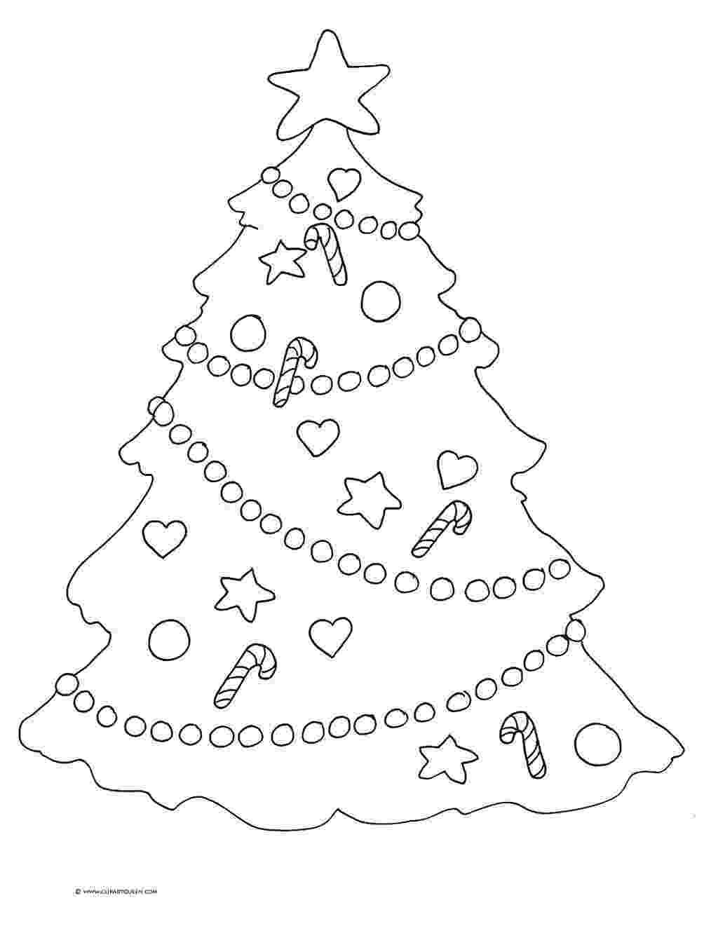 colouring pages of christmas tree christmas coloring pages pages colouring christmas of tree 