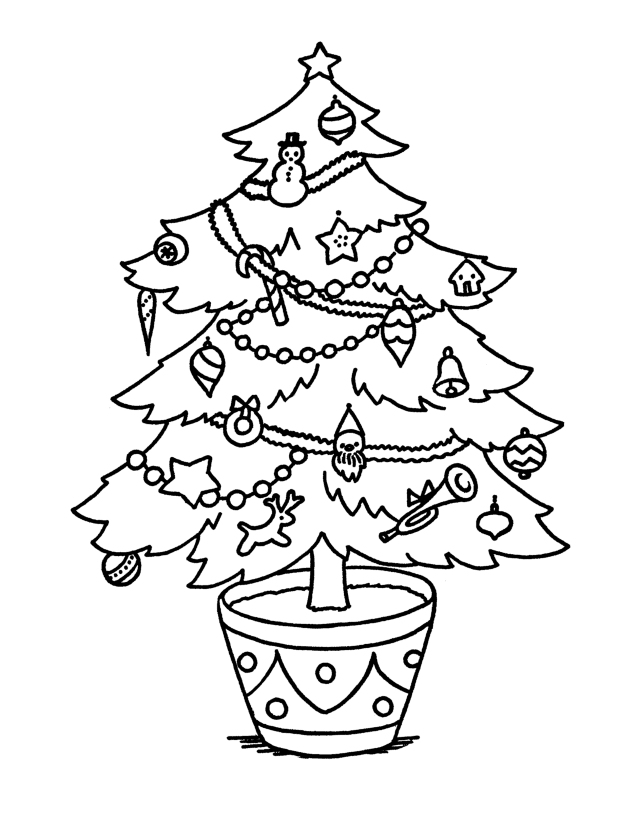 colouring pages of christmas tree free printable christmas tree coloring pages for kids of pages colouring christmas tree 