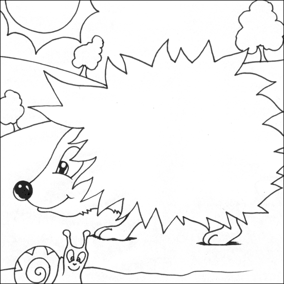 colouring picture hedgehog hedgehog coloring pages for kids preschool and kindergarten picture colouring hedgehog 