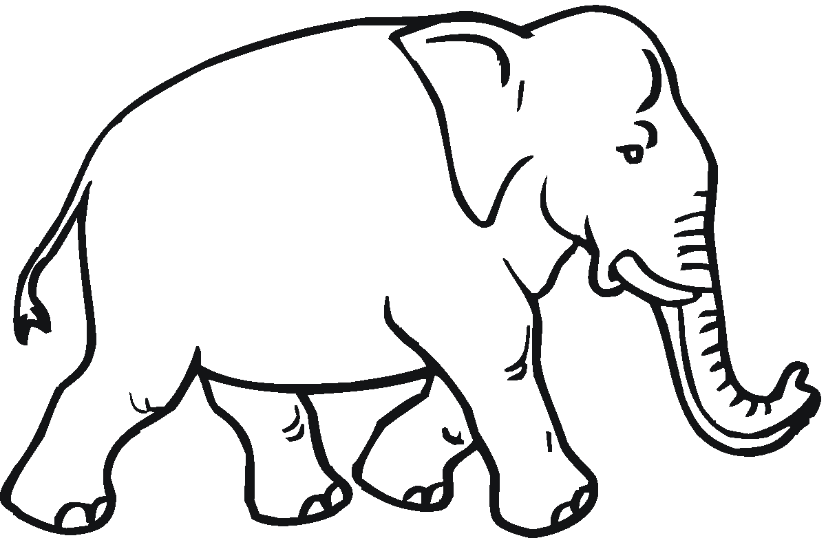 colouring picture of an elephant print download teaching kids through elephant coloring colouring an elephant picture of 