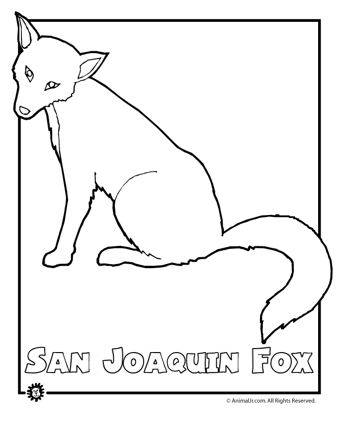 colouring pictures of extinct animals endangered fox woo jr kids activities of extinct colouring animals pictures 