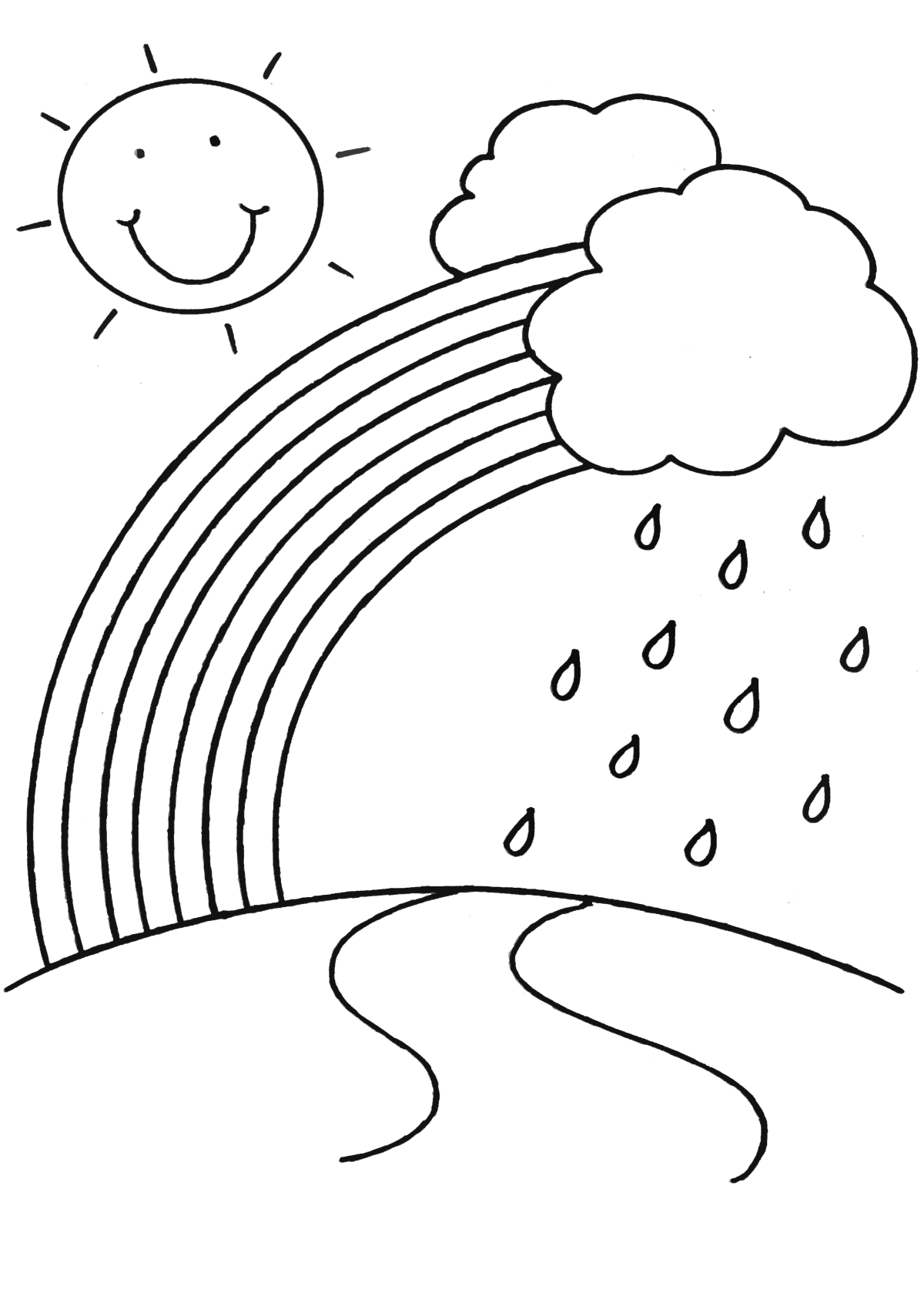 colouring sheet rainbow don39t eat the paste rainbow love coloring page rainbow colouring sheet 