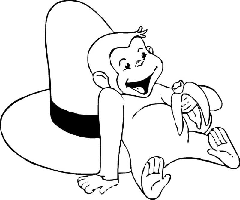 curious george coloring 65 best coloring pagescrafts images on pinterest george curious coloring 