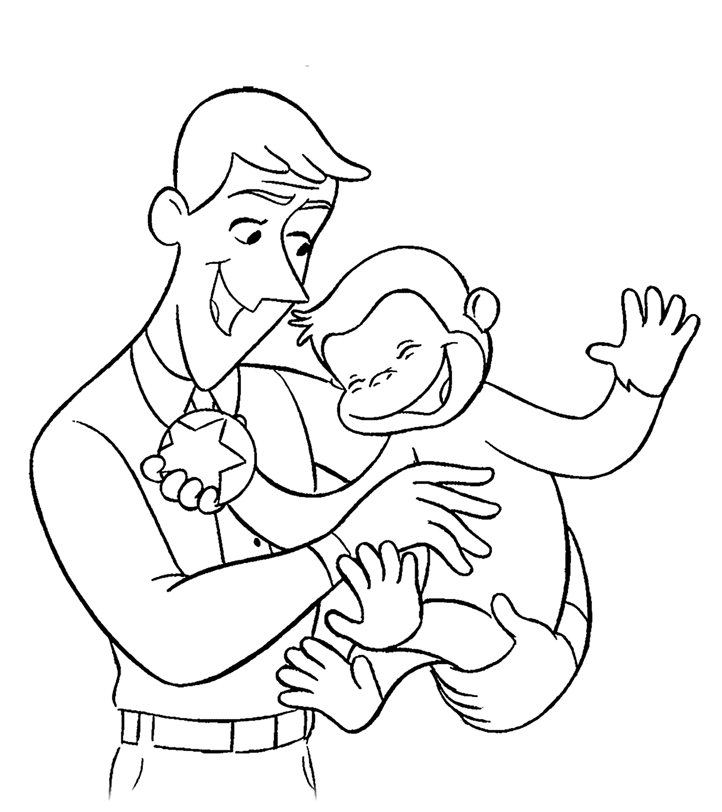 curious george coloring curious george with ted coloring pages for kids printable george curious coloring 