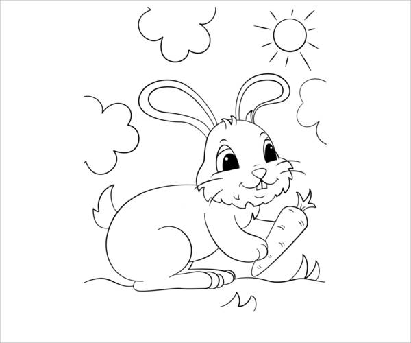 cute bunny coloring pages coloring pages for girls cute coloring pages bunny cute pages coloring 