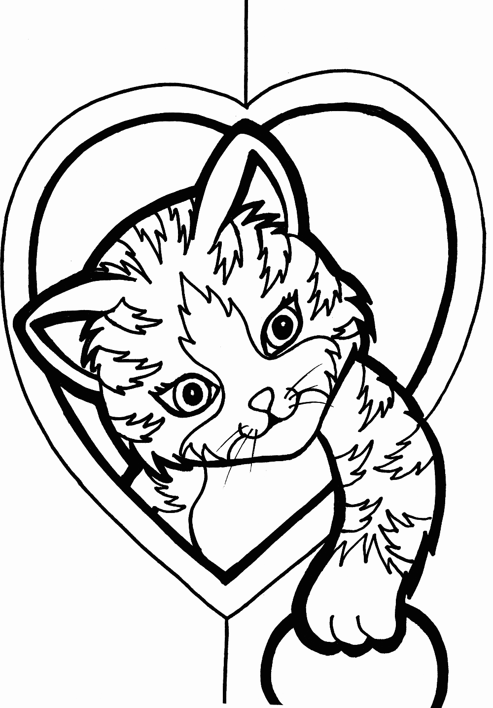 cute cat colouring pages cute kitty cat coloring page free clip art cute pages colouring cat 