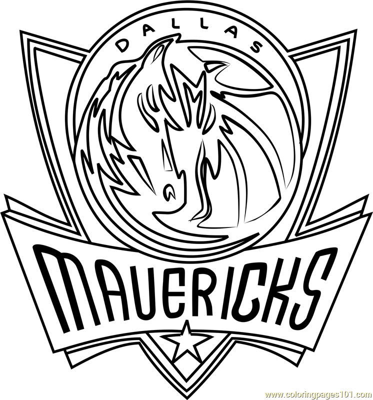 dallas mavericks coloring pages sensational ideas dallas mavericks coloring pages logo coloring pages dallas mavericks 