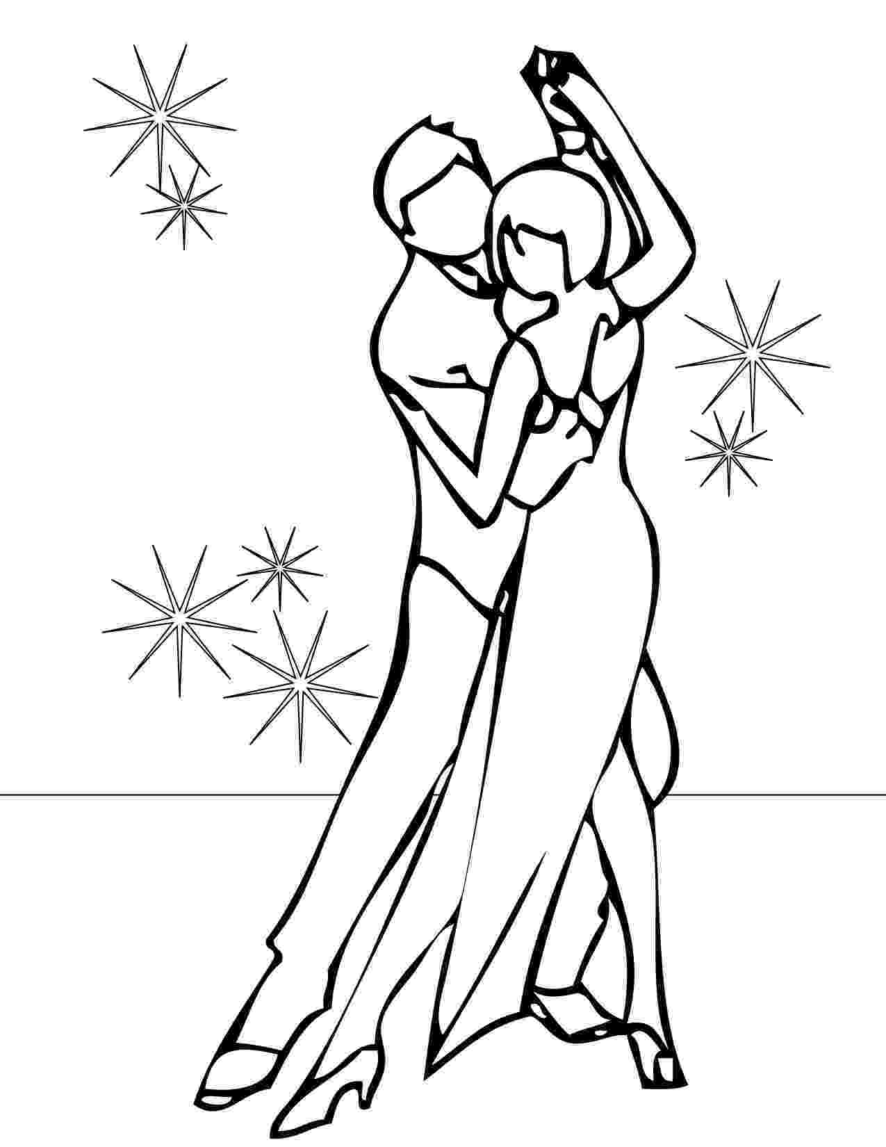 dancing coloring pages dance coloring pages coloringpages1001com pages coloring dancing 