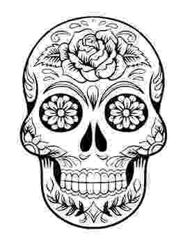 day of the dead template sugar skull template sugar skull coloring page sugar skull day dead the of template 
