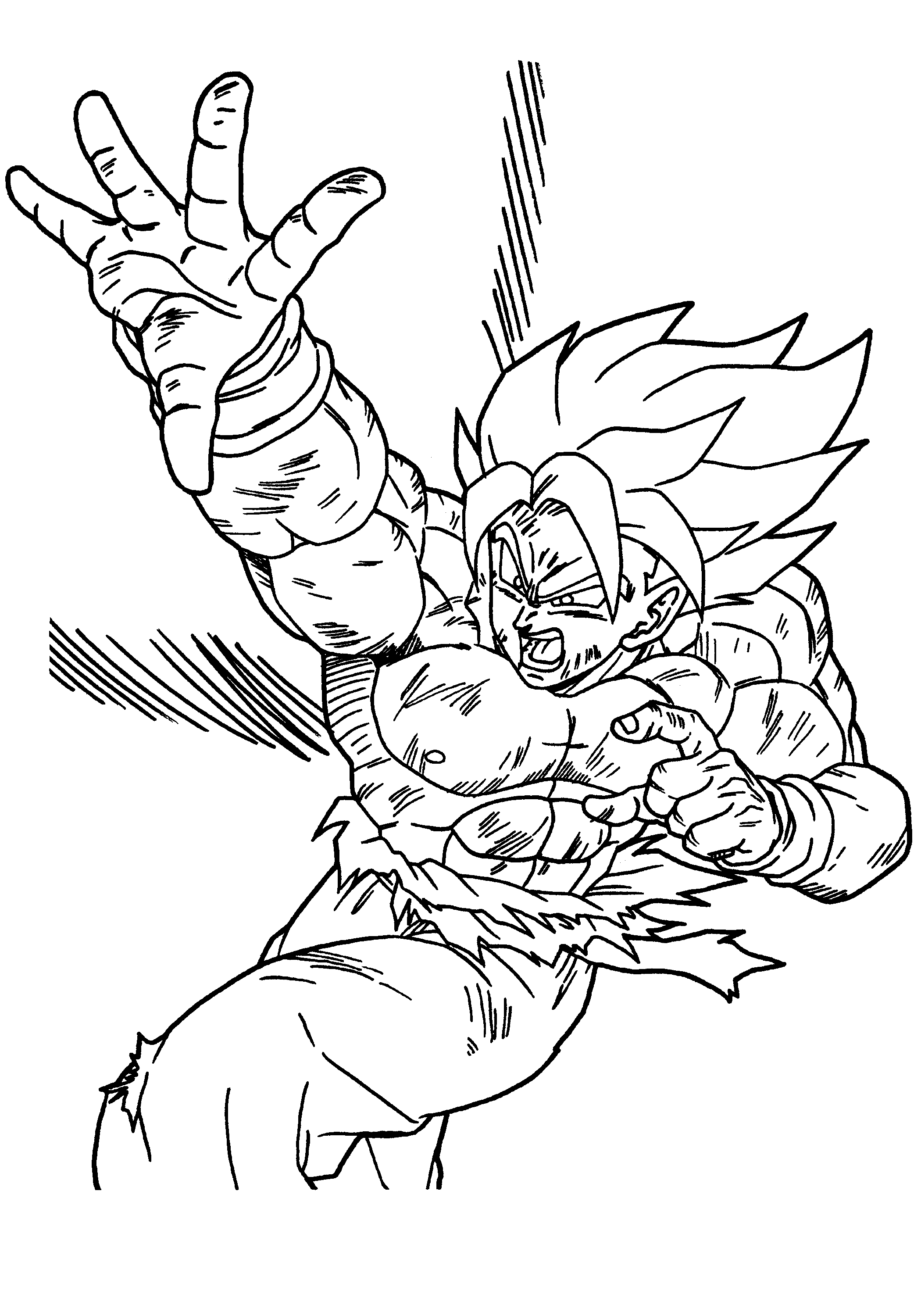 dbz colouring pages free printable dragon ball z coloring pages for kids colouring pages dbz 1 1