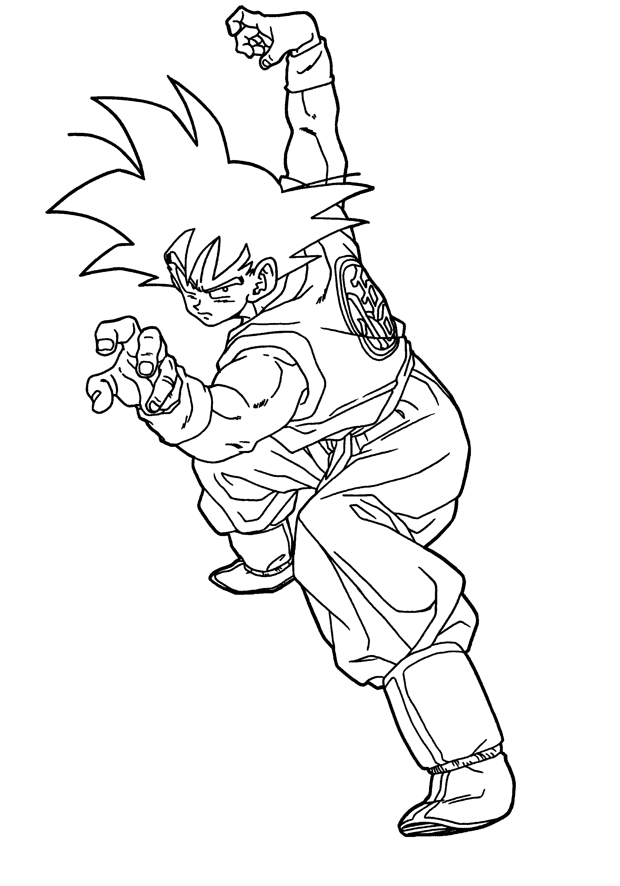 dbz colouring pages free printable dragon ball z coloring pages for kids pages colouring dbz 