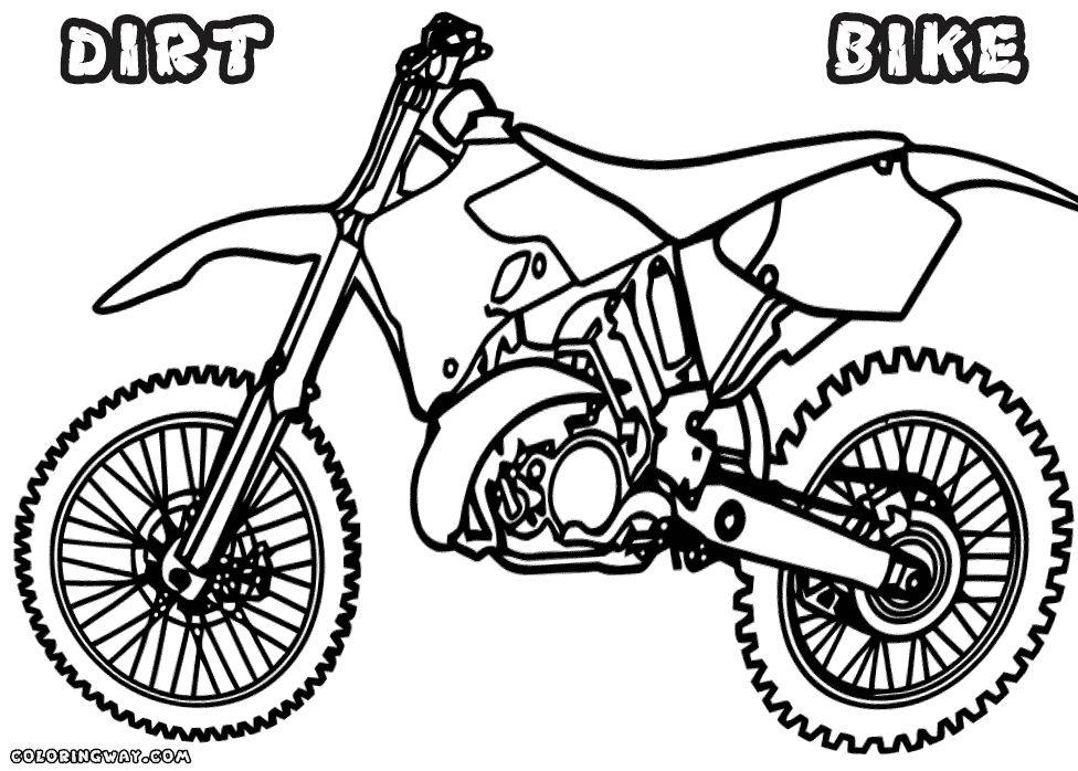 dirt bike images to color pin on mighty motorcycle coloring pages to bike dirt images color 