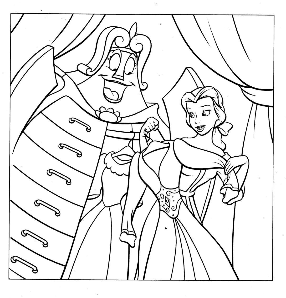 disney princess coloring sheets disney princess belle coloring pages to kids disney princess sheets coloring 