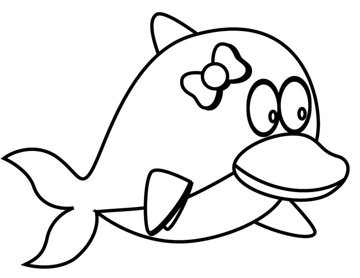 dolphin coloring page dolphin template animal templates free premium templates dolphin page coloring 