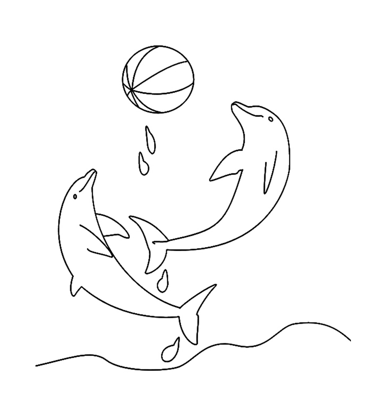 dolphin coloring page free printable dolphin coloring pages for kids cool2bkids dolphin page coloring 