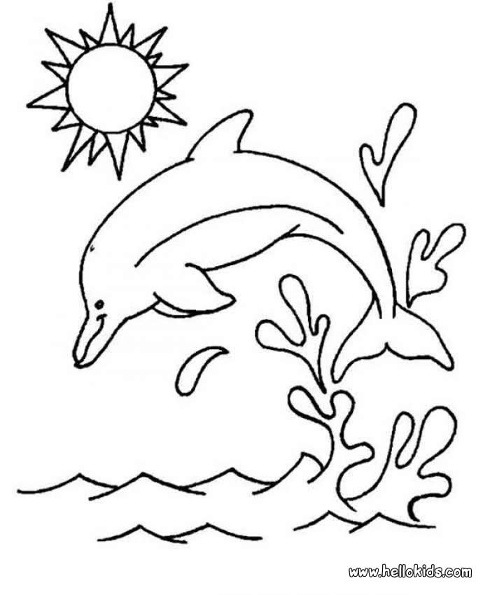 dolphin coloring sheets happy dolphin coloring pages hellokidscom coloring sheets dolphin 