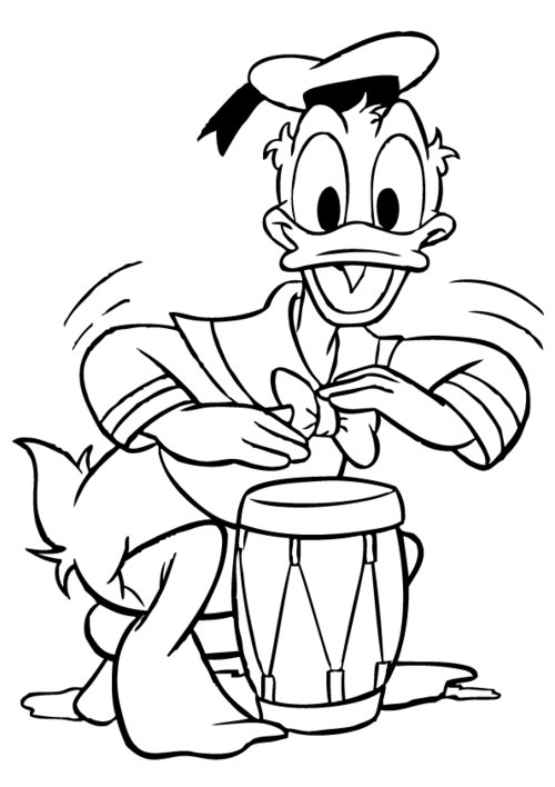 donald duck coloring coloring pages of donald duck minister coloring duck coloring donald 