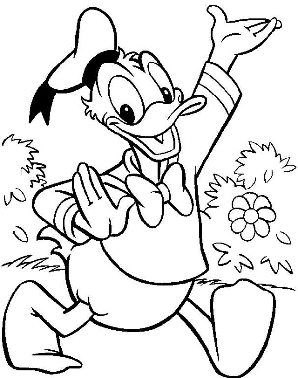 donald duck coloring free printable donald duck coloring pages for kids duck coloring donald 