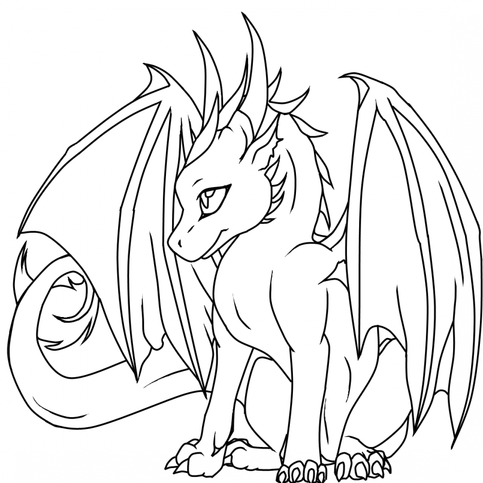 dragon coloring page coloring pages female dragon coloring pages free and coloring dragon page 