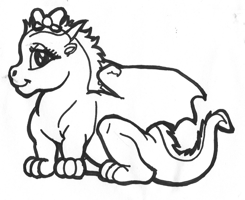 dragon coloring page september 2011 puff the magic dragon page coloring dragon 
