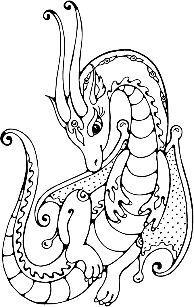 dragons to color 1000 images about dragon coloring on pinterest dragons to color 