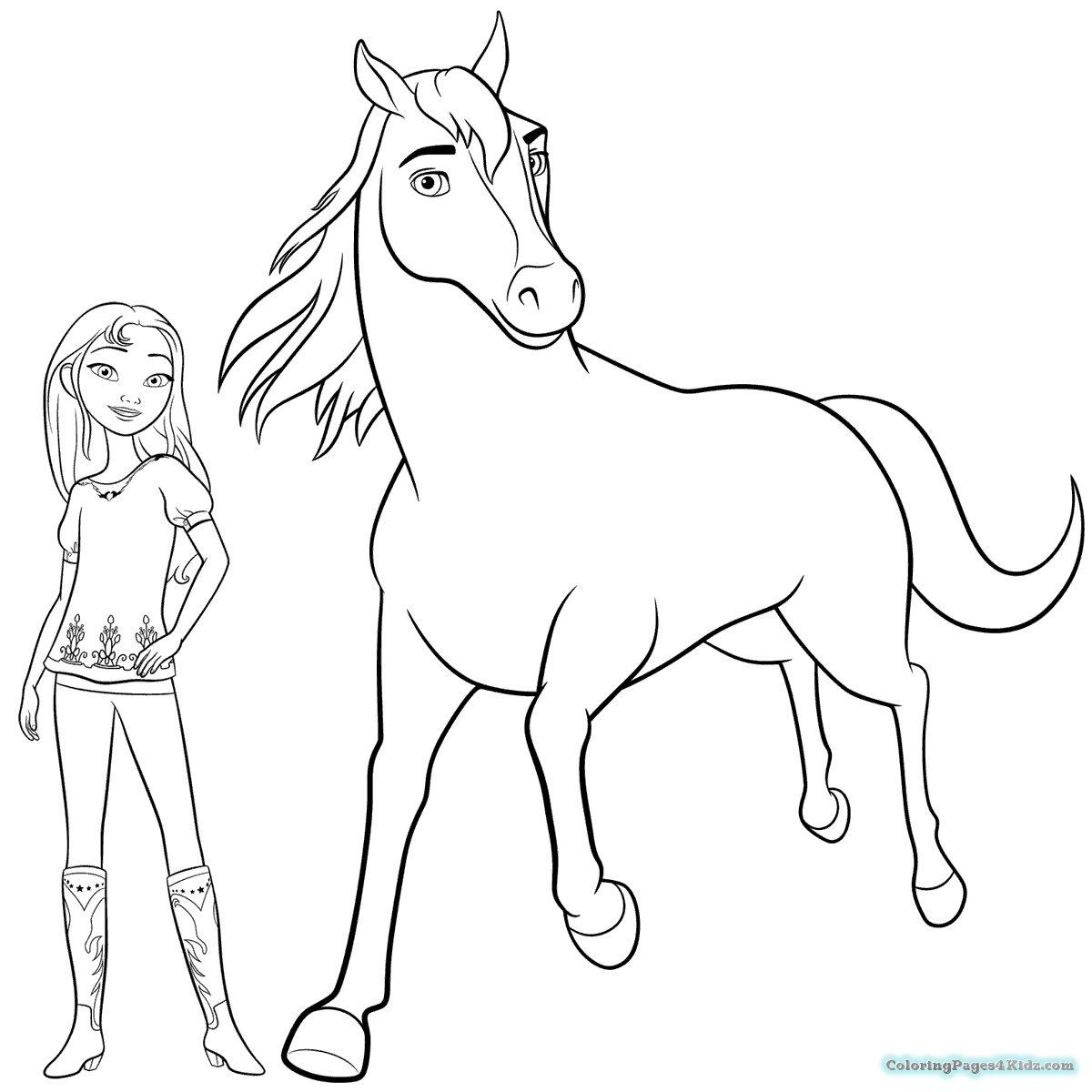 dreamworks spirit coloring pages coloring pages dreamworks spirit riding printable spirit dreamworks pages coloring 