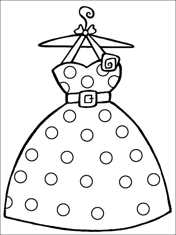 dress coloring pages to print dress coloring pages getcoloringpagescom pages to coloring print dress 
