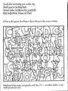 drug free coloring pages say no to drugs coloring book teaching red ribbon week coloring free pages drug 