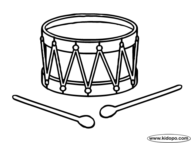 drums coloring page percussion coloring pages kidsuki coloring page drums 