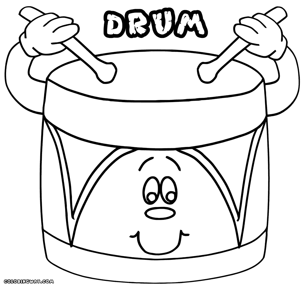 drums coloring page pin by muse printables on printable patterns at coloring drums page 
