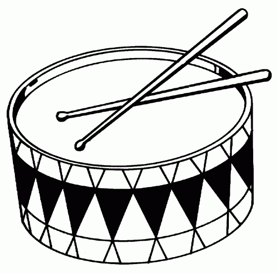 drums coloring page saxophone coloring pages learny kids coloring page drums 