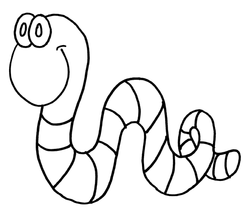 earthworm color earthworm coloring page free printable coloring pages color earthworm 