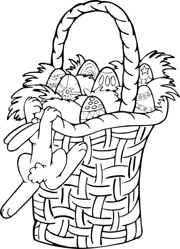 easter basket coloring pages easter basket coloring pages best coloring pages for kids pages basket easter coloring 