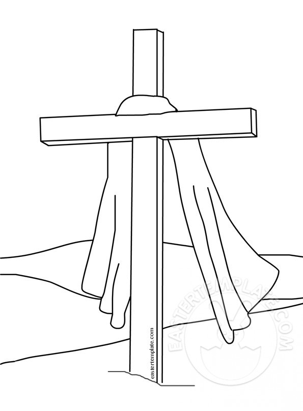 easter cross coloring page free coloring pages christian easter coloring pages easter coloring cross page 