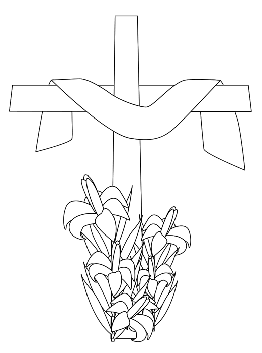 easter cross coloring page free printable cross coloring pages for kids coloring cross page coloring easter 