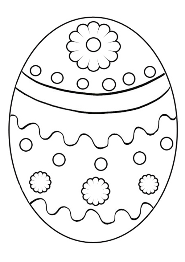 easter egg color page easter egg coloring pages easter color page egg 