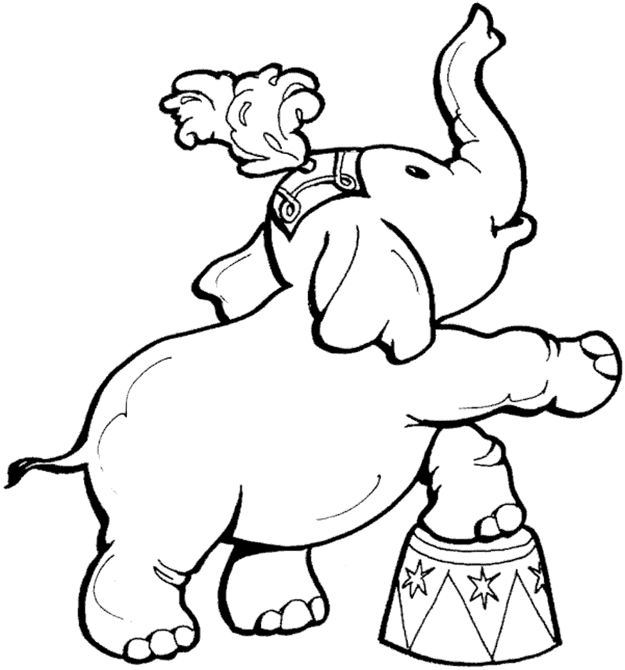 elephant coloring page baby elephant coloring pages animal elephant page coloring 