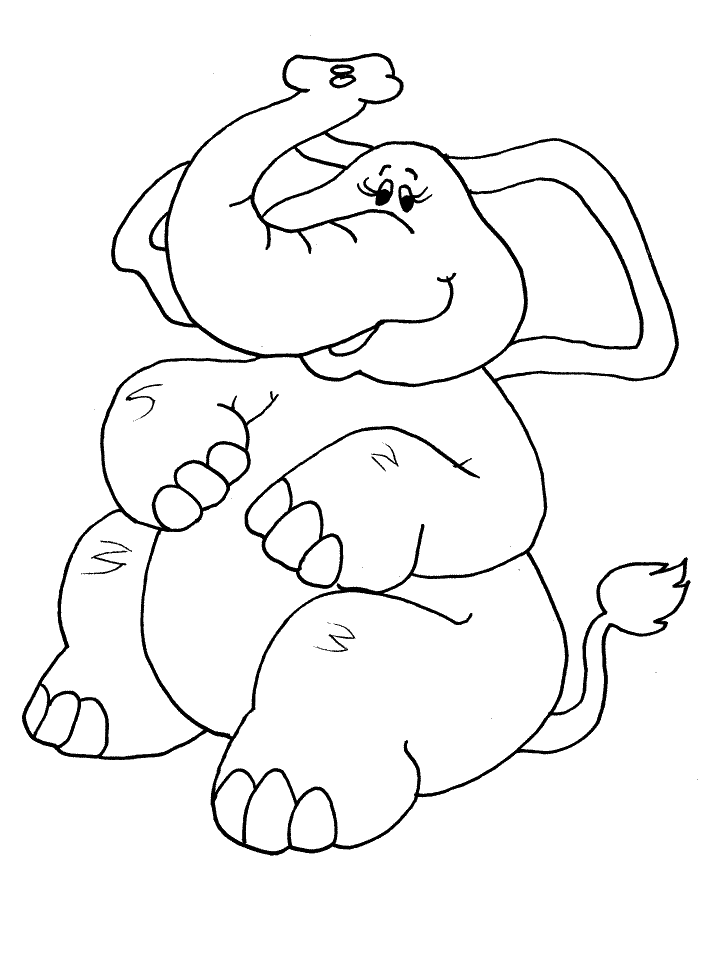 elephant coloring page free elephant coloring pages elephant coloring page 