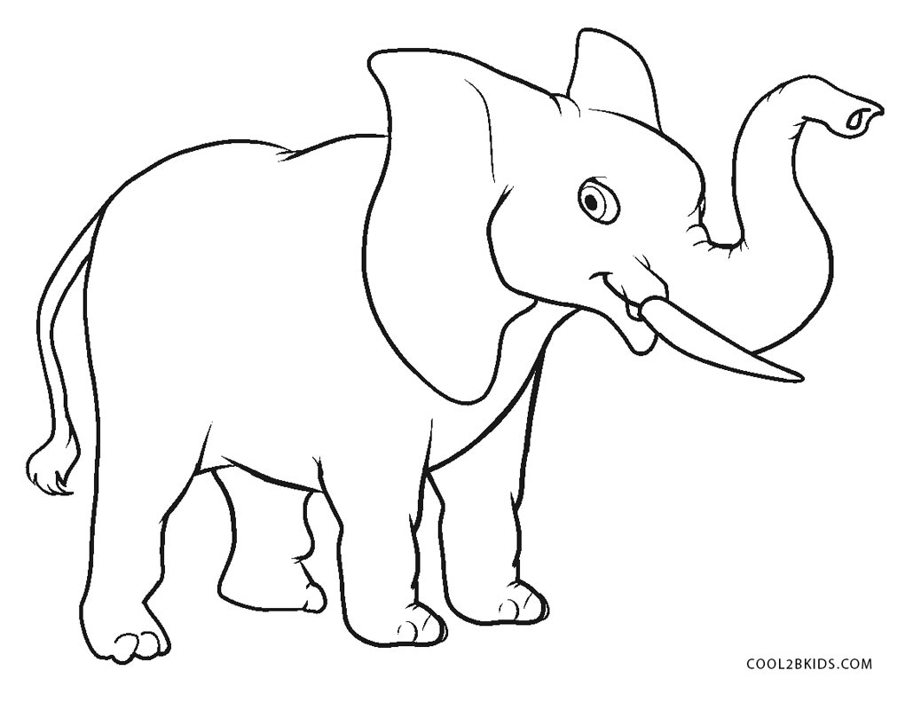 elephant coloring page kids page elephant coloring pages printable elephant elephant coloring page 