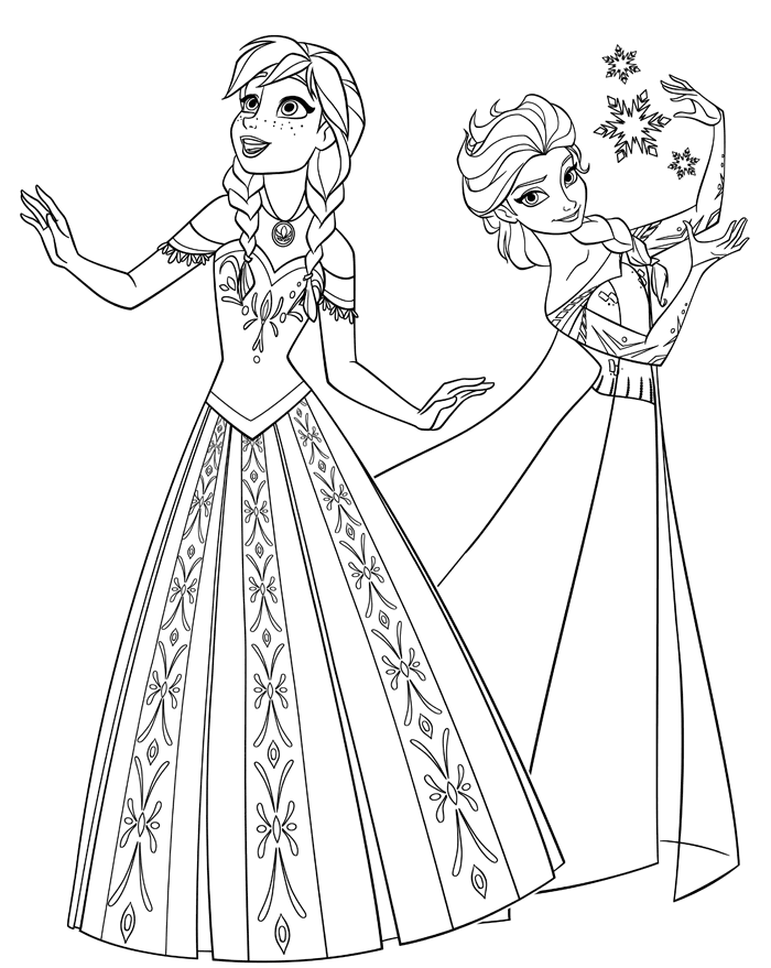 elsa and anna printables free printable elsa coloring pages for kids best and printables elsa anna 