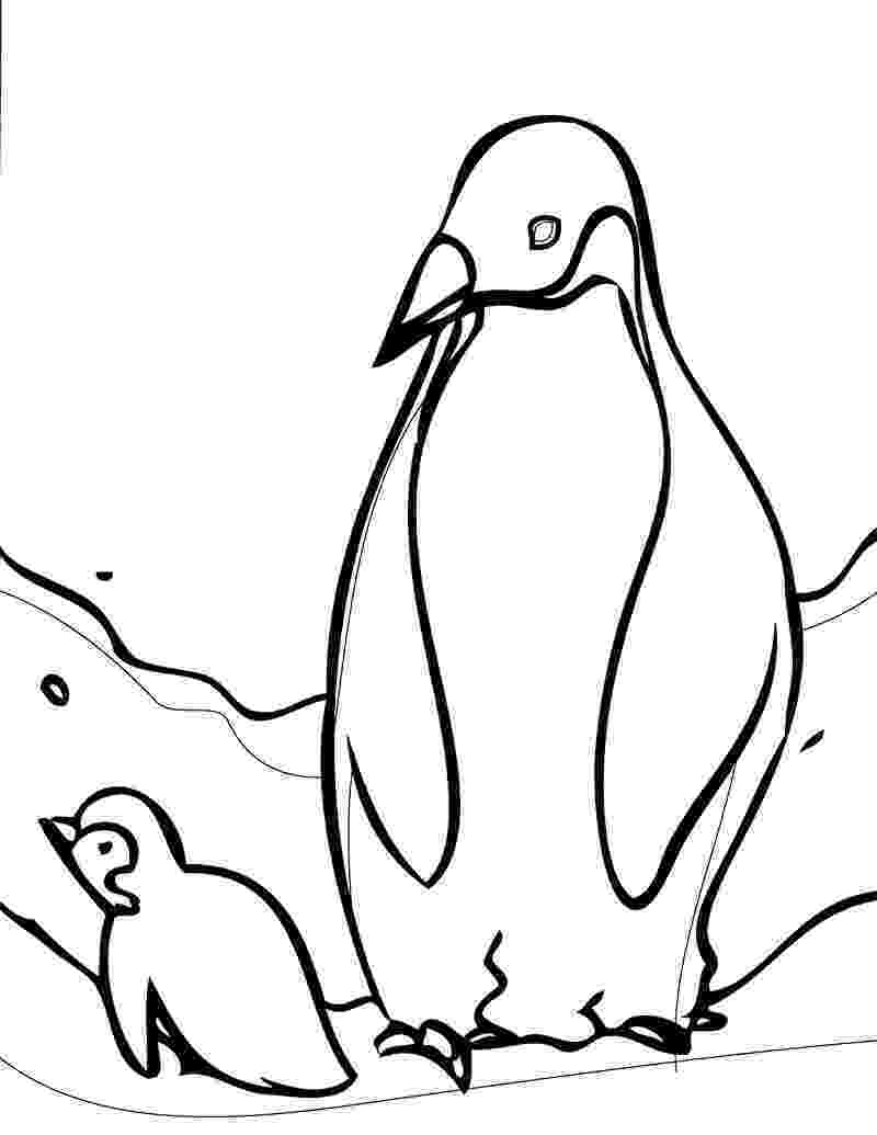 emperor penguin coloring page emperor penguin coloring pages coloring home penguin emperor coloring page 
