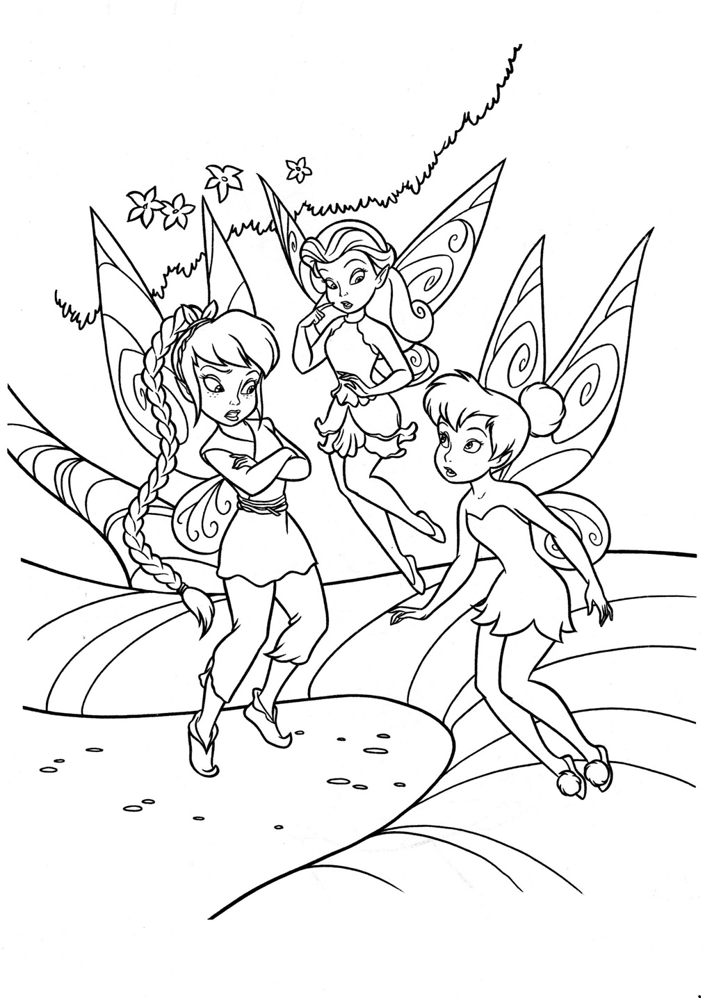 fairy coloring page enchanted designs fairy mermaid blog free fairy coloring page fairy 