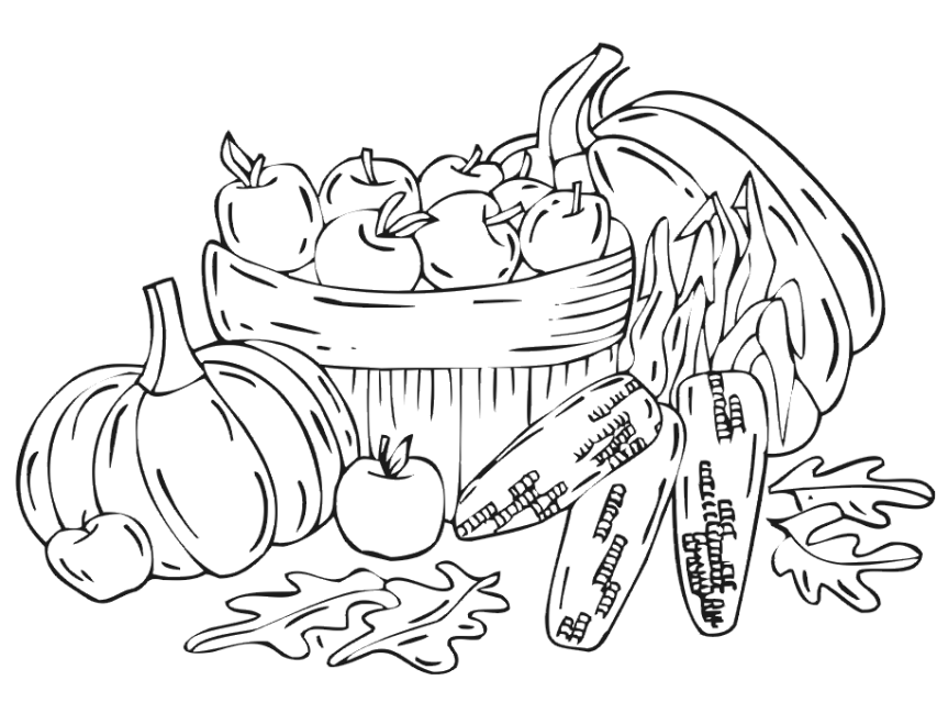fall harvest coloring pictures harvest coloring pages best coloring pages for kids coloring pictures fall harvest 